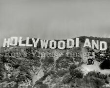  Hollywood aka Hollywoodland photo early Los Angeles Construction  #10 in 1923 picture