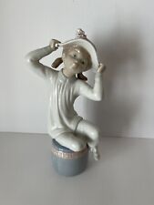 EXTREMELY RARE, UNCATALOGUED Lladro Porcelain Figurine of Girl Pigtails Vintage picture