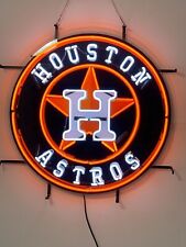 New Houston Astros Logo HD ViVid Neon Sign 24