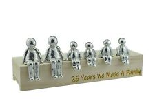 25th Anniversary Idea - 25 Years We Made A Family Metal Ornament - Choose You... picture