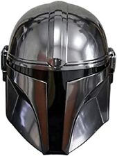 Star Wars The Black Series Mandalorian Premium Steel Helmet picture