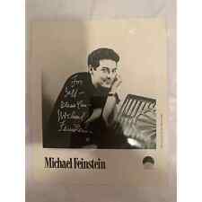Michael Feinstein - INSCRIBED PHOTOGRAPH SIGNED 8 x 10 Lobby Card picture