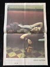 MADONNA Louis Vuitton MADONNA FULLPAGE ADVERTISING Middle East TURKISH NEWSPAPER picture