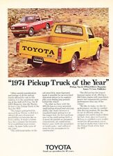 1974 Toyota Pickup Truck - Of Year - Original Advertisement Print Art Car Ad D54 picture