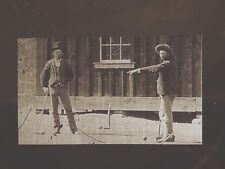 Billy the Kid Croquet Match closeup of the $5 Million? tintype 344RP picture