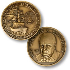 NEW U.S. Navy USS Winston S. Churchill Challenge Coin. 48757 picture