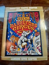 Caravan Youth Center - Royal Hanneford Circus Coloring Book and Program 1985 picture