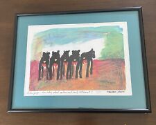 Taos Artist Ron Marchese Ciancio Small Watercolor Early Retirement picture