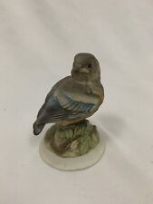 VINTAGE KELVIN'S FINE CHINA HAND PAINTED BLUE BIRD FIGURINE B-743 Collectible picture