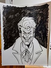 Joker Comicart 8x11 By Artist Michael Fulcher picture