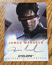 *MINOR AUTOGRAPH FADING* TOPPS X-MEN UNITED X-2 JAMES MARSDEN AS CYCLOPS AUTO picture