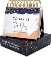 Motivational Calendar - Daily Flip Calendar with Inspirational Quotes - Inspirat picture