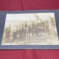 Drake Well Albumen 4x6 Print On card Stock.  Oil Well Drilling Rig. Late 1800’s picture