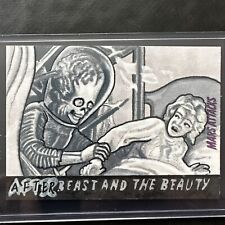 Mars Attacks Artist Sketch Card 1/1 picture