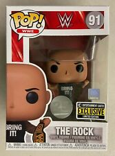 Funko Pop WWE The Rock w/ Title Belt #91 Entertainment Earth Exclusive picture