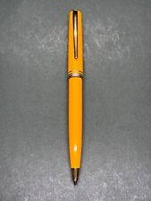 [Excellent] MONTBLANC GENERATION Yellow GT Vintage Twist Ballpoint Pen picture