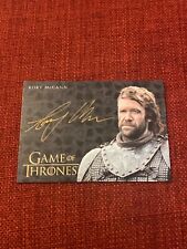 Rory McCann as Sandor Clegane 2018 game of thrones auto autograph picture