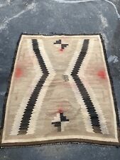 Antique Southwest Navajo Native American Rug Blanket Ganado? Style Old As Is picture