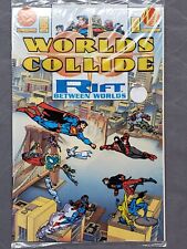 WORLDS COLLIDE #1 (1994) DC/Milestone Comic Book, SEALED w/Vinyl Clings; NM picture