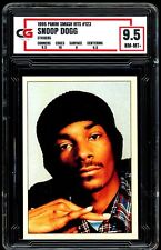 1995 Panini Smash Hits Sticker #123 ~ Snoop Dogg ~ GRADED CG 9.5 picture