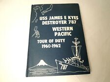 USS James Kyes Destroyer Cruise Book 1960-1962 Westpac US Navy Tour picture