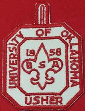 1958 University of Oklahoma Usher Explorer LFC OU/BSA/Boy Scouts of America picture