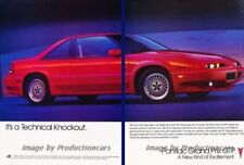 1992 1993 Pontiac Grand Prix GTP 2-page Advertisement Print Art Car Ad J787 picture