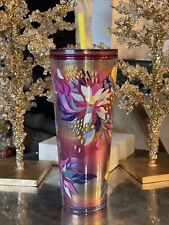 Starbucks 2024 Mothers Day Tumbler Spring/Summer 24oz Pink Flowers picture
