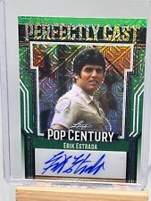 2023 Leaf Pop Century Erik Estrada Auto Green Perfectly Cast Autograph /4 picture