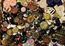BUTTONS HUGE Lot TEN POUNDS Vintage Sewing Buttons 10lb Awesome Mix 10PDB picture