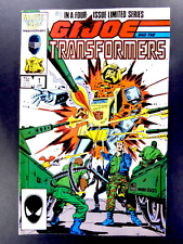 Marvel G.I.JOE TRANSFORMERS (1987) #1 VOID RIVALS KEY VF(8.0) Ships FREE picture