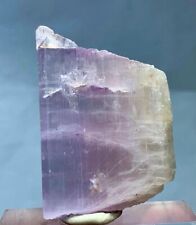 181 Cts Natural Bi Color Kunzite Crystal Specimen From Afghanistan picture