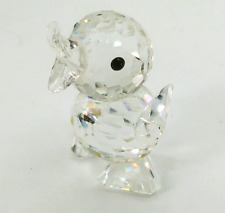Swarovski silver Crystal Figurine Drake Duck Miniature (7660 NR 040 000) 1.6