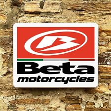 BETA MOTORCYCLE ILLUMINATED LED LIGHTBOX WALL GARAGE SIGN RR ENDURO EVO 300 2T picture