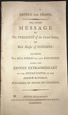 Message of President John Adams 