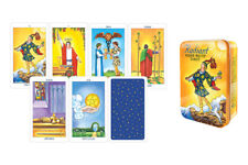 Radiant Rider Waite Tarot in a Tin Pocket Size Cards Deck by Virginijus Poshkus picture