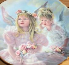 Sandra Kuck Collectible Plate Sharing Secrets 1996 Reco 84-R60-52.1 3806ST picture