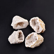 2X Unopened Natural Agate Mineral Crystal Geode Cluster Specimen Raw Stone Craft picture