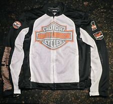 Harley Davidson Motorcycles Bar & Shield Logo Mesh Jacket 98232-13VM LARGE TALL picture