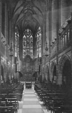 Liverpool Cathedral Lady Chapel Facing The Reredos Postcard Vtg #26 picture
