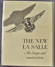 1928 LaSalle Details Brochure Sedan Roadster Phaeton Coupe Excellent Original 28 picture