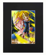 Dragon Ball Super Z Majin Vegeta Print Picture Mini Poster Matted 8x10  picture