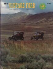 1926 ROADSTER - THE VINTAGE FORD 1989 CAR MAGAZINE, BRIGHAM CITY, UTAH USA picture