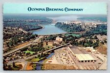 c1979 OLYMPIA Brewing Company Washington, Aerial View 6x4