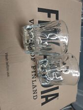 Case Of 12 Finlandia Rocks Glasses Vodka 9.2 Oz Finland H&S 4cl 2cl Man Cave Ice picture