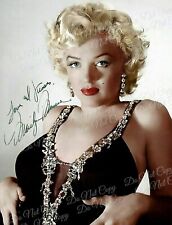 Marilyn Monroe Photo Sexy Actress Model Singer Pin-up Hot Signed 8x10 Reprint picture