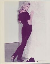 Olivia Newton-John full length 1970's 8x10 photo wearing black outfit seductive picture