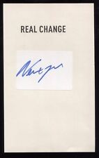 Newt Gingrich Signed Book Page Cut Autographed Signature picture