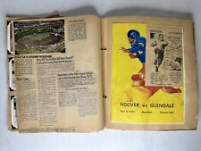 1952 Rose Bowl Memorabilia Vintage Scrapbook - Rare Historical Photos & Clipping picture