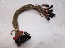 1935 Vintage Noma C-7 Christmas 15 light strand. Cloth wire. Refurbished. picture
